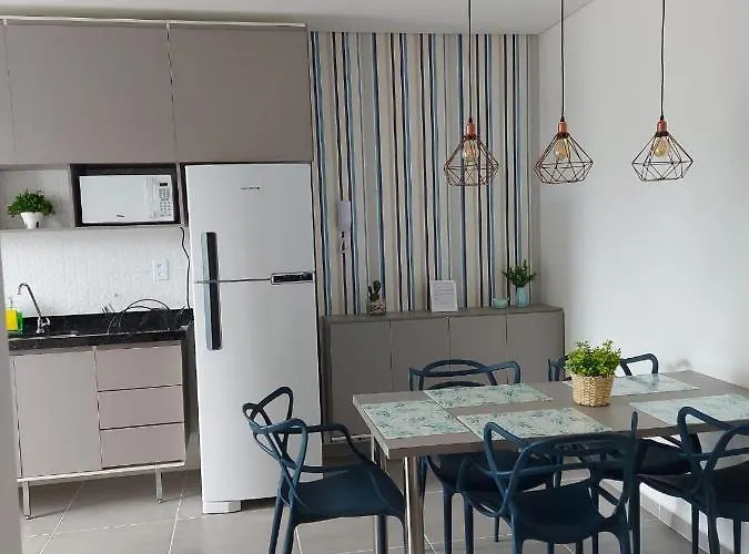 Apartamento Completo em Ubatuba - Tenório - Piscina e Churrasqueira gourmet